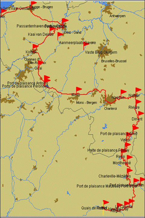 Route map Rethel to Nieuwpoort web.png