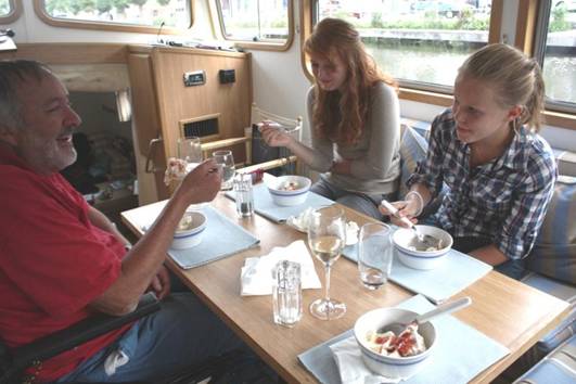 Isobel, Jac and Stewart with ice cream.jpg